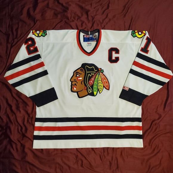 CCM Other - Vintage Stan Mikita Chicago Blackhawks CCM White Jersey